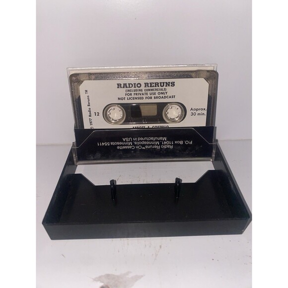Radio Reruns-Abbott & Costello CASSETTE TAPE-Includes Who's On 1st - Picture 3 of 4